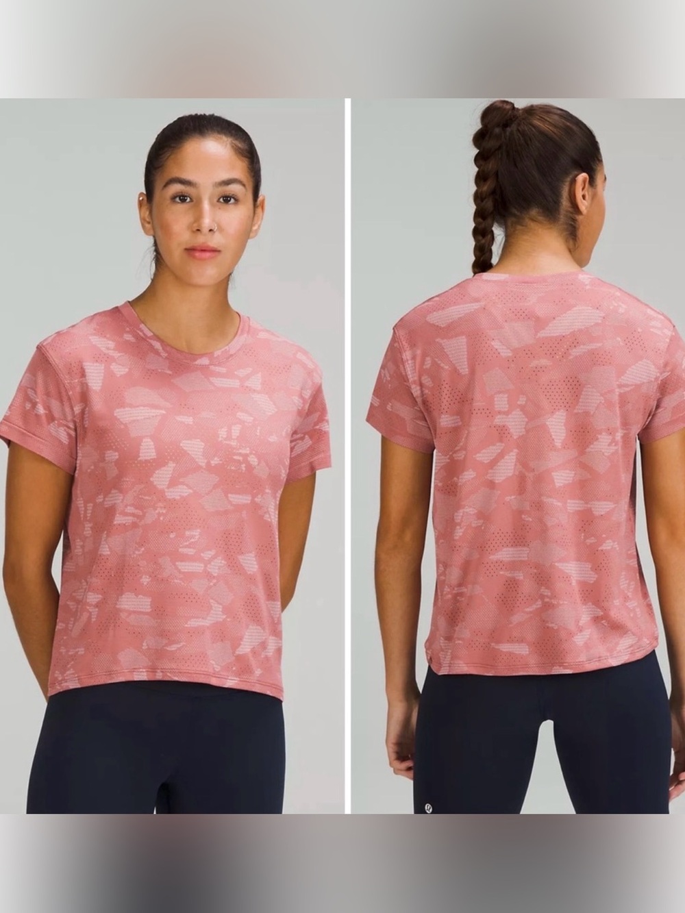 lululemon athletica Rose Pink Short-Sleeve Performance Tee